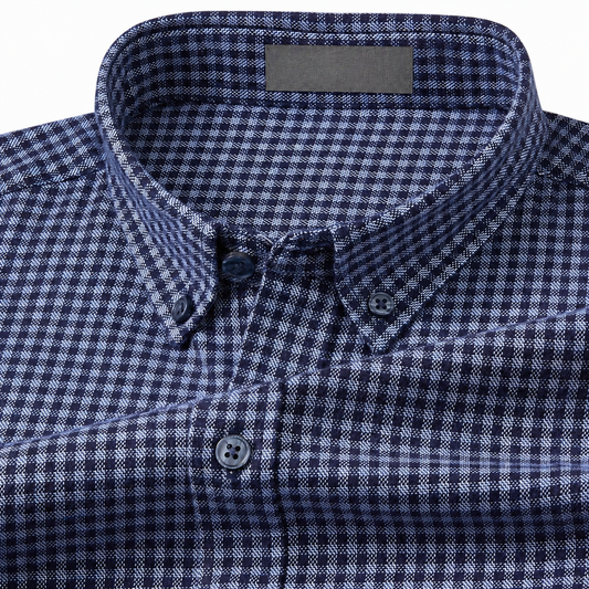 Executive Mini-Check Soft Shirt