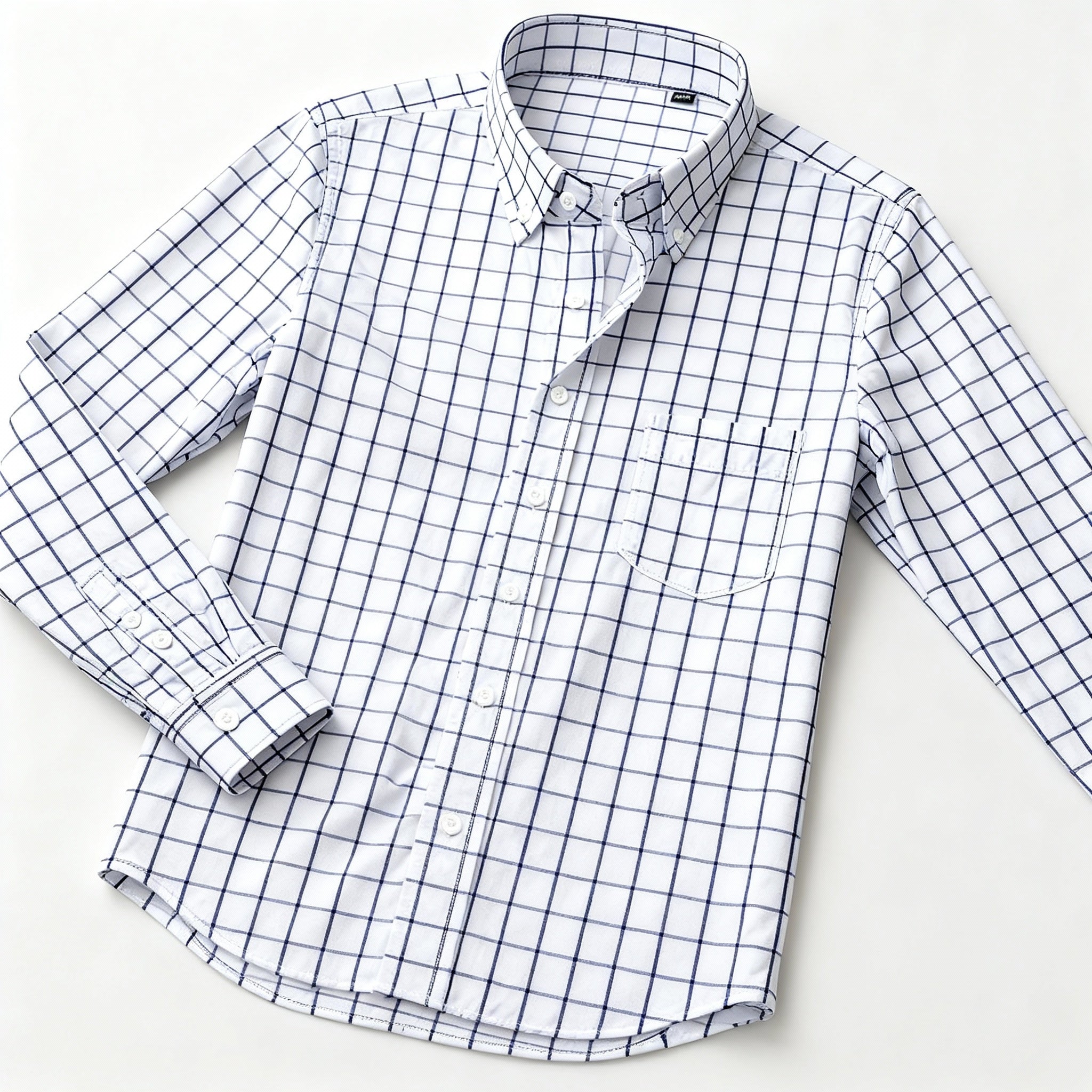MetroGrid Executive Check Shirt
