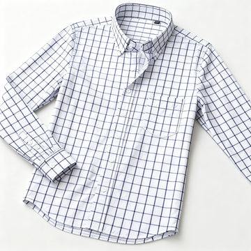 MetroGrid Executive Check Shirt