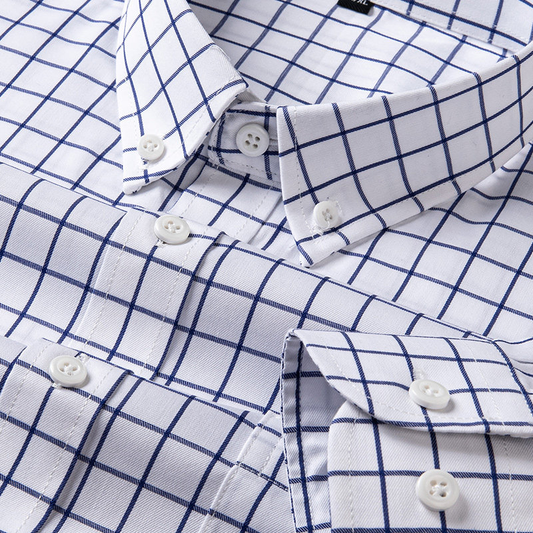 MetroGrid Executive Check Shirt